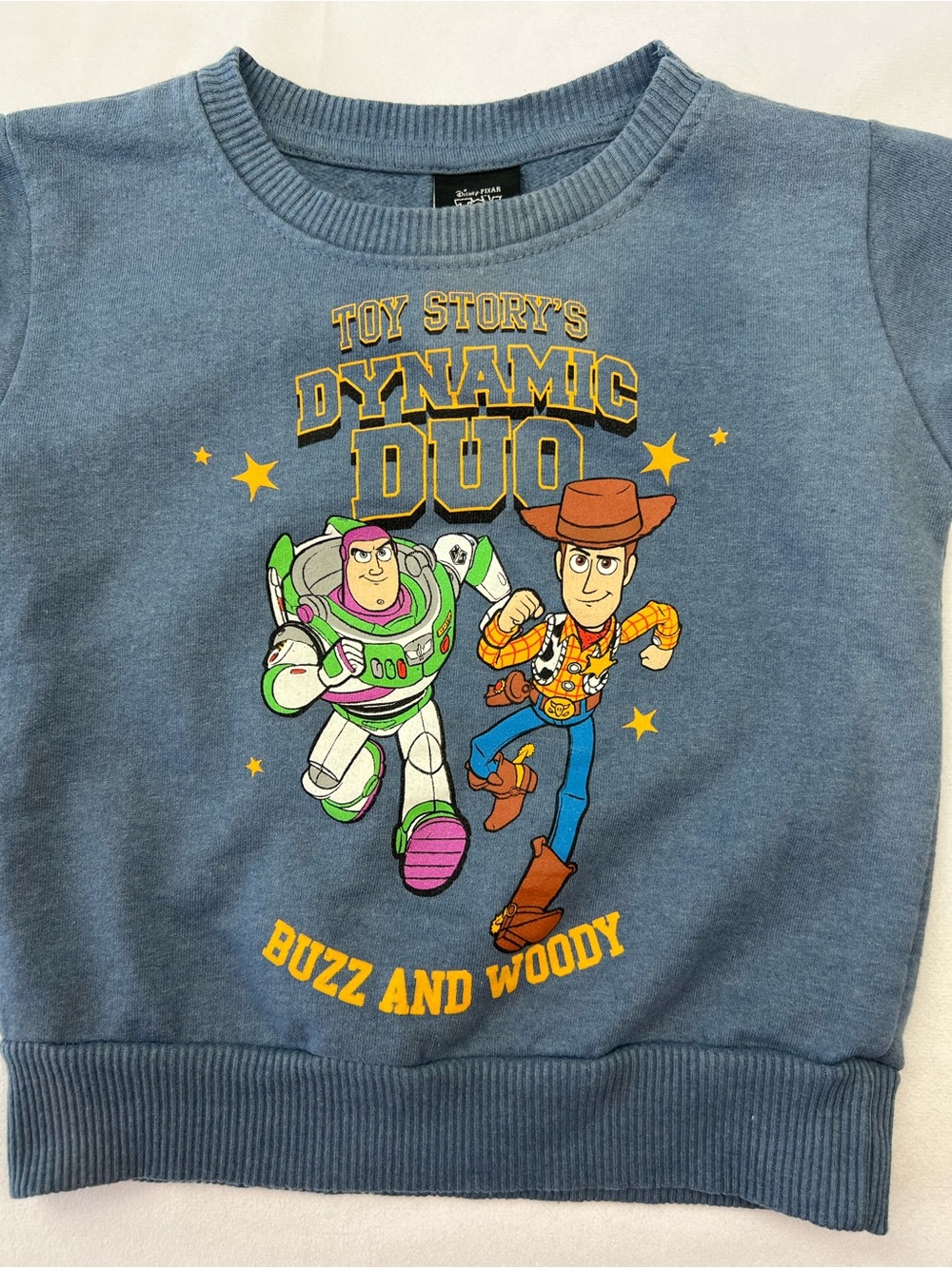 Kids Toy Story 'Dynamic Duo' Sweatshirt - Blue - Boys 3T - Picture 2 of 5